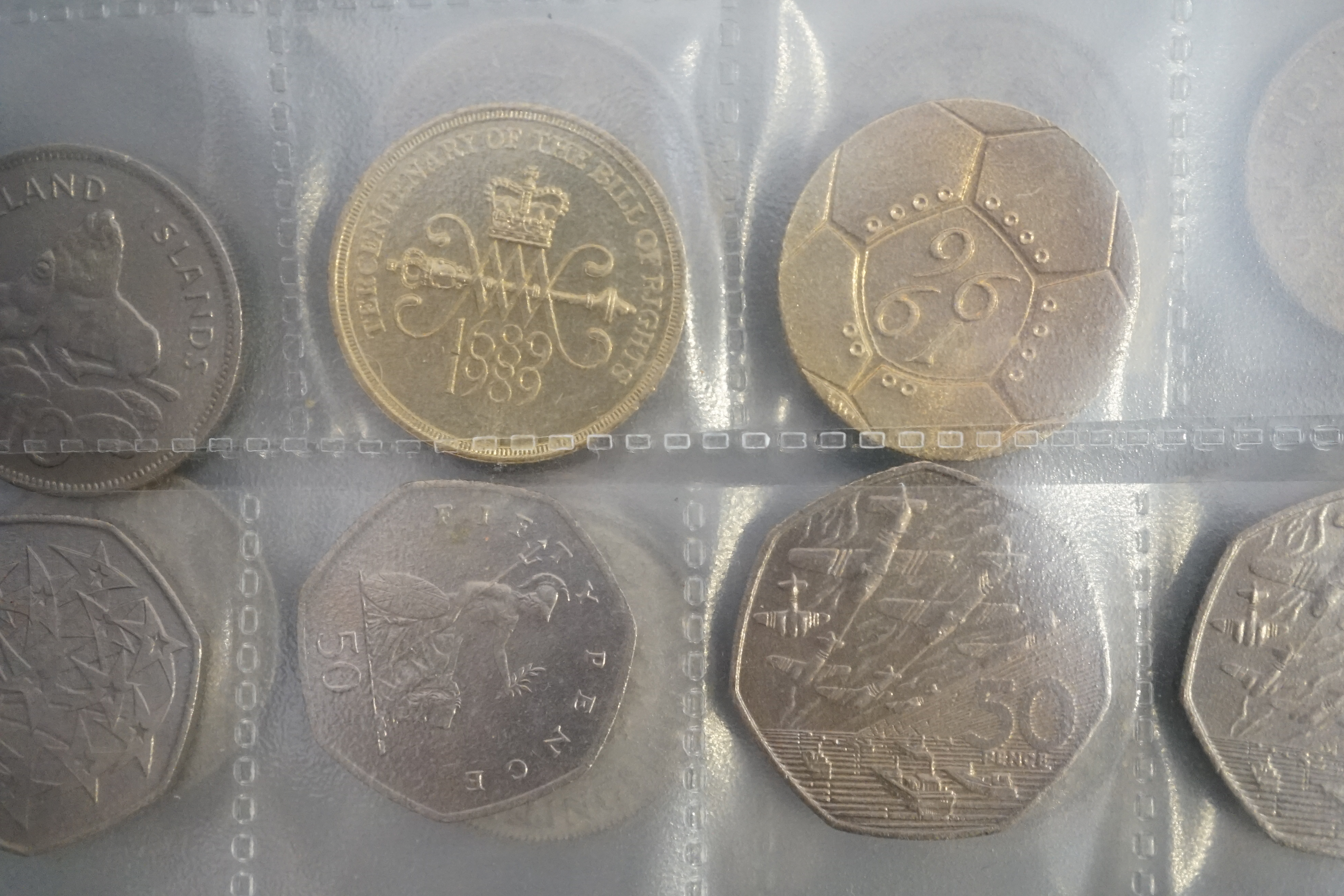 British coin collection, Anne to Elizabeth II, including Anne sixpence 1705, fine, George III to George V silver halfcrowns, florins and shillings, including 1895 halfcrown, about EF, 1902 halfcrown, good VF, 1919 halfcr